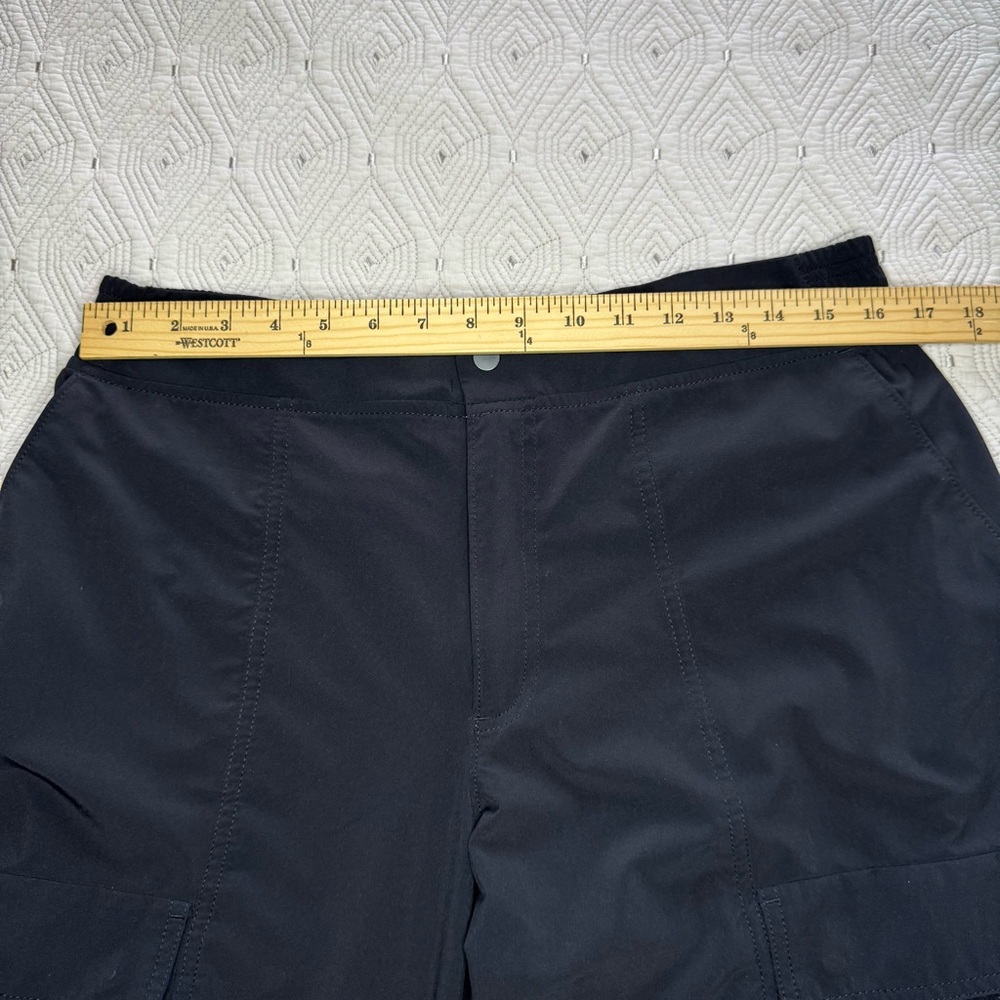 Athleta Black Wide Leg Cargo Pants - Picture 12 of 16
